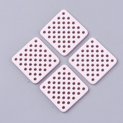Spray Painted Acrylic Filigree Joiners Links MACR-S361-25A-1