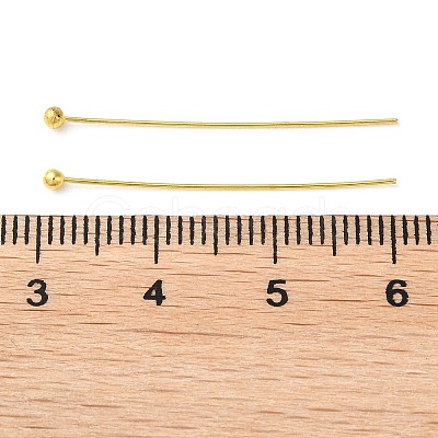 Brass Ball Head Pins X-RP0.5X30MM-G-01-1