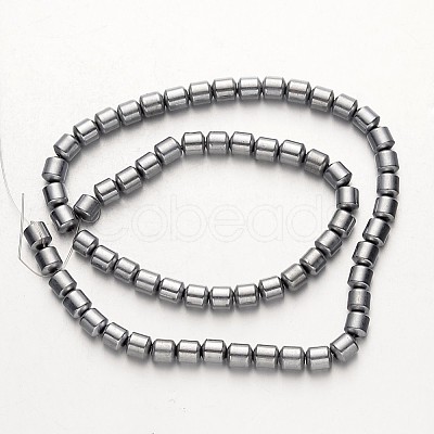 Electroplate Non-magnetic Synthetic Hematite Bead Strands G-F300-28-01-1