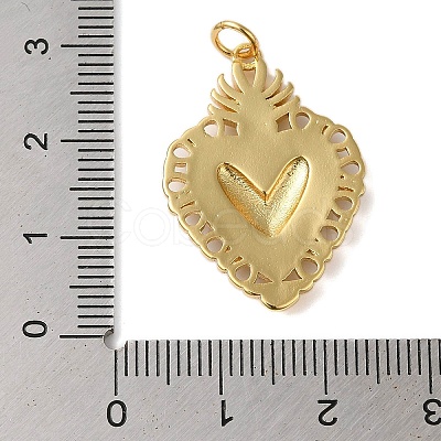 Rack Plating Brass Enamel Pendants KK-S372-01G-02-1