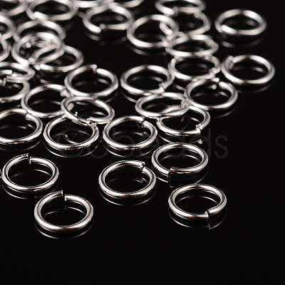 Open Jump Rings Brass Jump Rings JRC8MM-S-1