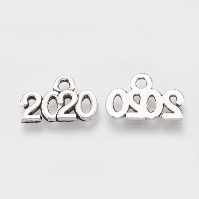 Tibetan Style Alloy Charms LS-X-TIBE-T010-35AS-RS-1