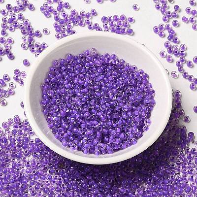 8/0 Transparent Glass Seed Beads SEED-F003-03B-09-1