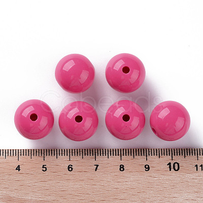 Opaque Acrylic Beads X-MACR-S370-C16mm-A13-1