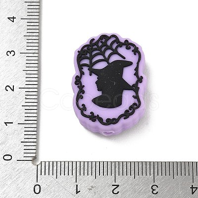 Halloween Silicone Beads SL-CBA81D6-05-1