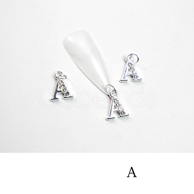 Alloy Rhinestone Cabochons MRMJ-T056-93P-A-1