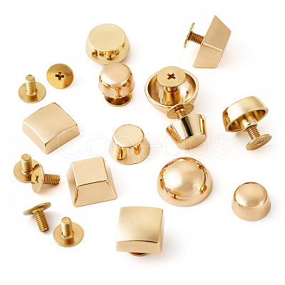 12Pcs 6 Styles Alloy Decoration Rivets DIY-TA0011-08-1