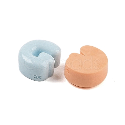 Opaque Resin Decoden Cabochons CRES-M033-01G-1