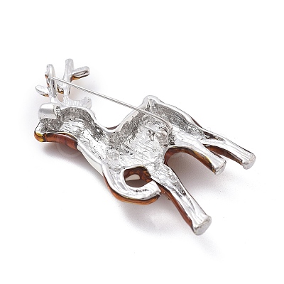 Sika Deer Enamel Pins JEWB-E041-15P-02-1