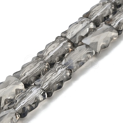 Electroplate Glass Beads Strands EGLA-L045-F-PL03-1