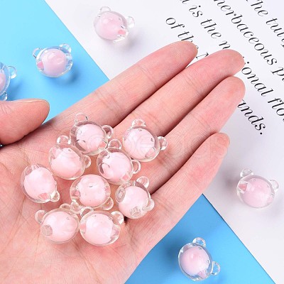 Transparent Acrylic Beads MACR-S373-122-B07-1