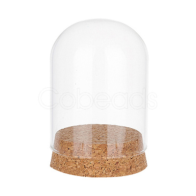 Glass Dome Cover AJEW-WH0307-70-1