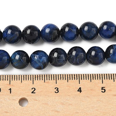 Grade B Natural Tiger Eye Beads Strands LS-G-F591-18-8mm-01-1