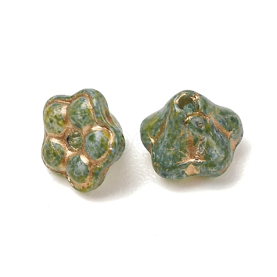 Handmade Lampwork Bead Caps LA-CBAA1BE-02N-1