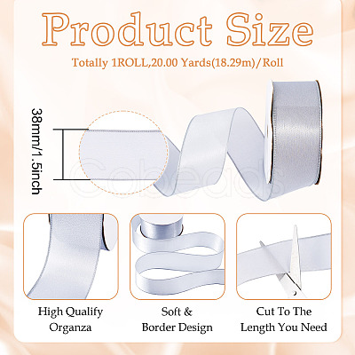 Polyester Organza Ribbon TAC0006-01E-1