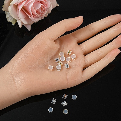16Pcs 4 Colors Silicone Ear Nuts SIL-YW0001-02-1
