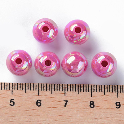 Opaque Acrylic Beads MACR-S370-D10mm-A13-1