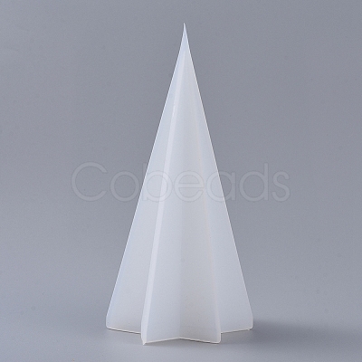 DIY Six-Sided Pyramid Silicone Molds DIY-F048-04-1