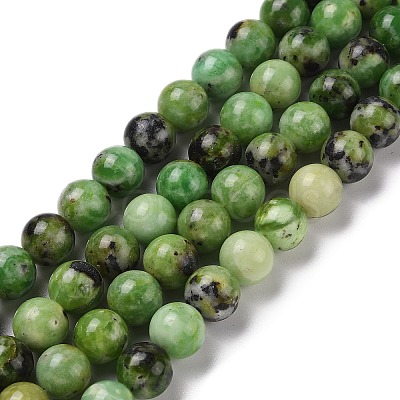 Natural Serpentine Bead Strands G-N166-26-1