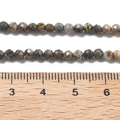 Natural HuBei Turquoise Beads Strands G-G140-A05-05-1