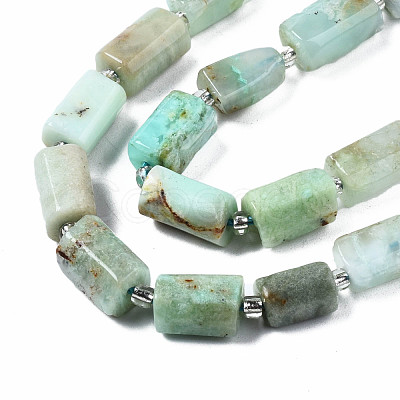 Natural Chrysoprase Beads Strands G-S376-013-1