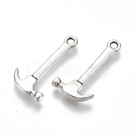 Tibetan Style Alloy Pendants X-TIBE-S320-063AS-LF-1