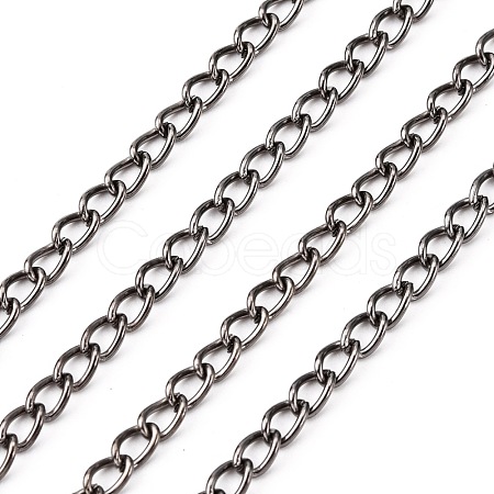 Iron Twisted Chains Curb Chains CHS003Y-B-1