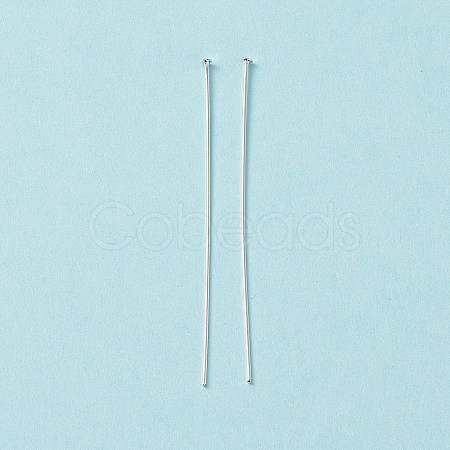 Brass Flat Head Pins X-KK-WH0058-03D-S-1