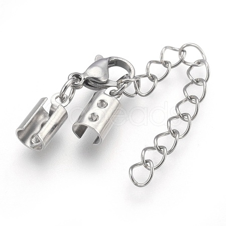 Tarnish Resistant 304 Stainless Steel Chain Extender STAS-P207-01P-D-1