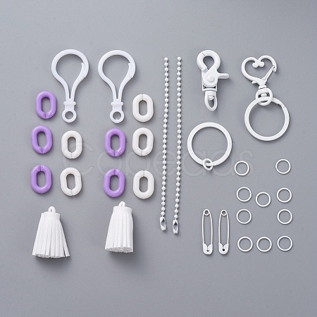 DIY Keychain Making Kits DIY-X0293-69A-1