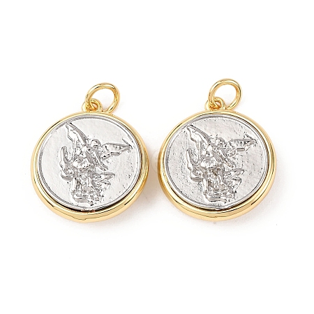 Brass Pendants KK-K408-03B-G-1