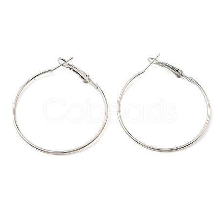 Iron Huggie Hoop Earring Findings IFIN-E025-01D-P-1