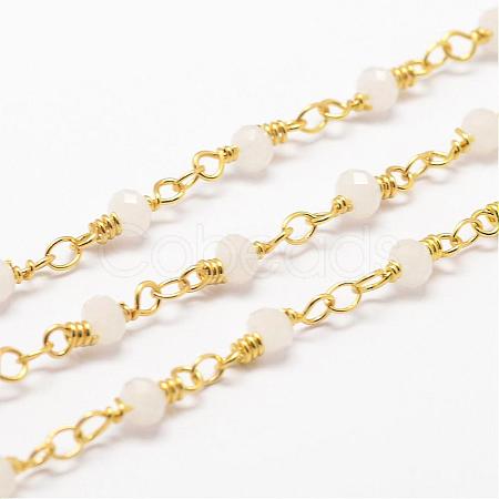 Handmade Glass Beaded Chains CHC-G311-B11-1