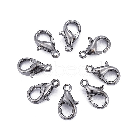 Zinc Alloy Lobster Claw Clasps E103-B-1