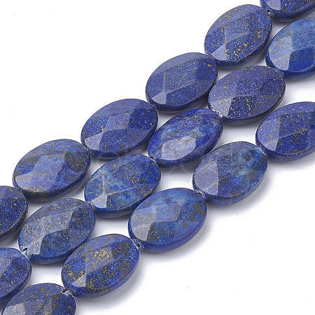 Natural Lapis Lazuli Beads Strands X-G-S292-44-1