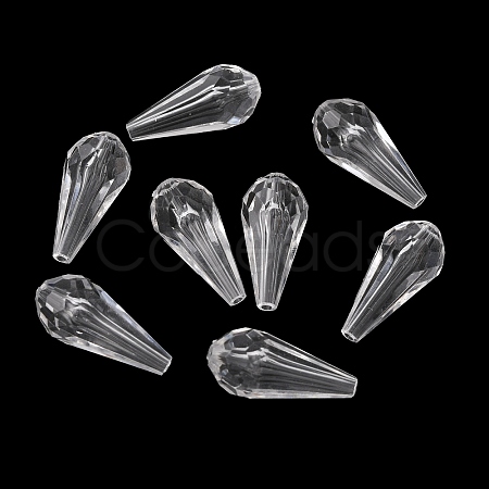 Transparent Acrylic Beads TACR-351-01-1