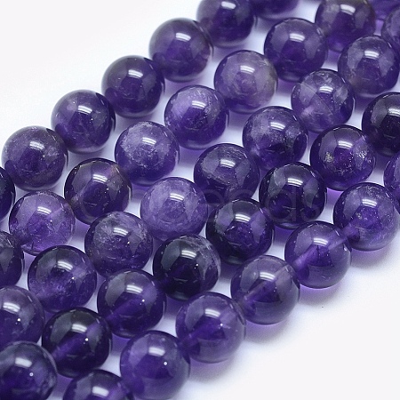 Natural Amethyst Beads X1-G-E481-03-6mm-1