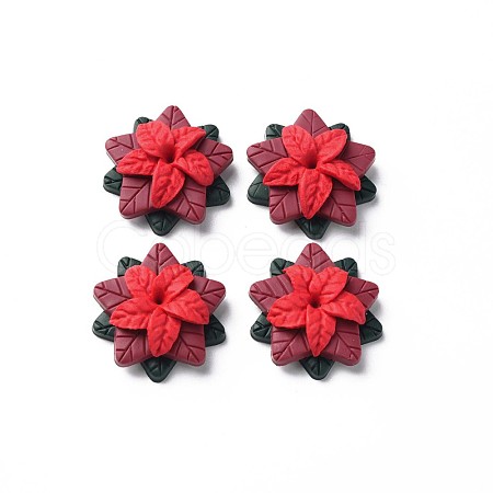 Handmade Polymer Clay Cabochons CLAY-T017-19-1