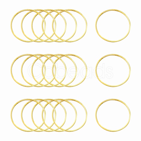 Brass Linking Rings X-EC18725MM-G-1