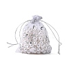 Heart Printed Organza Bags OP-R022-10x12-03-3