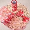 Snowflake Deco Mesh Ribbons OCOR-P010-G08-4
