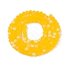 Transparent Glass Beads Strands EGLA-A044-T4mm-MB05-4