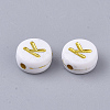 Plating Acrylic Beads X-PACR-R242-01K-2
