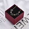 Ion Plating(IP) 304 Stainless Steel Link Bracelets BJEW-P345-10G-03-3