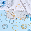 2 Bags 2 Colors Zinc Alloy Pendants FIND-SP0005-01-4