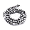 Terahertz Stone Beads Strands G-D461-17D-2