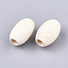 Unfinished Natural Wooden Beads X-WOOD-S053-02-2