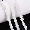 Natural White Jade Beads Strands GG-N002-02A-06-1