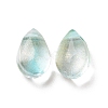 Transparent Glass Charms GGLA-M004-05B-02-2