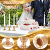 24Pcs Resin Candle Holder AJEW-WA0003-83-3